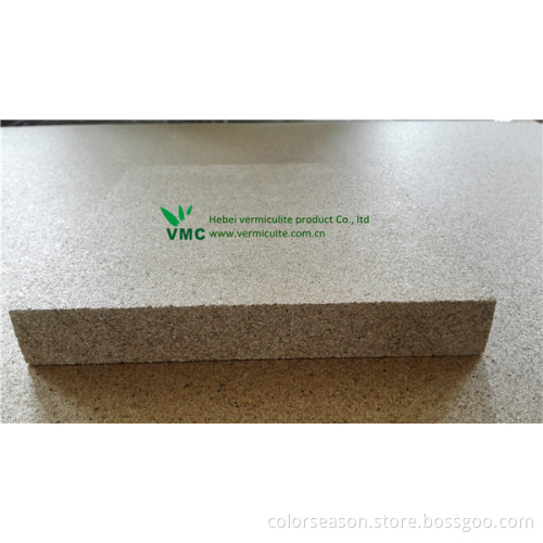 New heat retaining building material vermiculite board